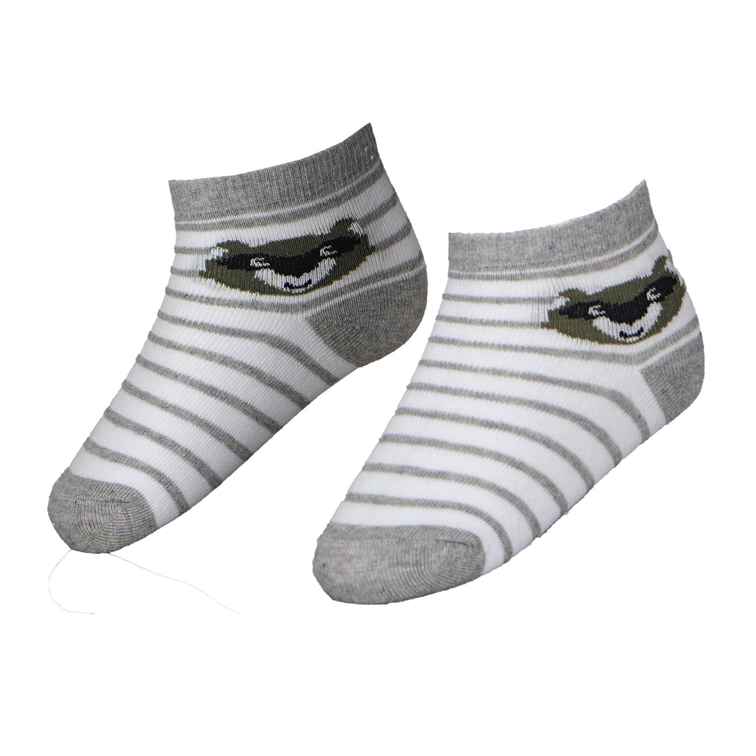 Boys Solid Ankle Length Socks - Pack of 2