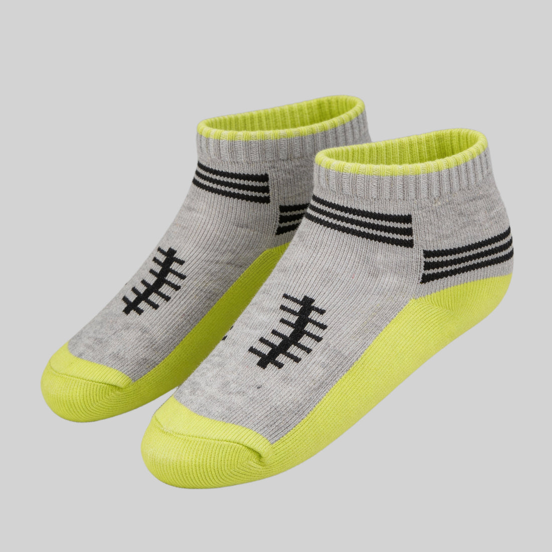 Boys Cotton Ankle Length Socks - Pack of 2