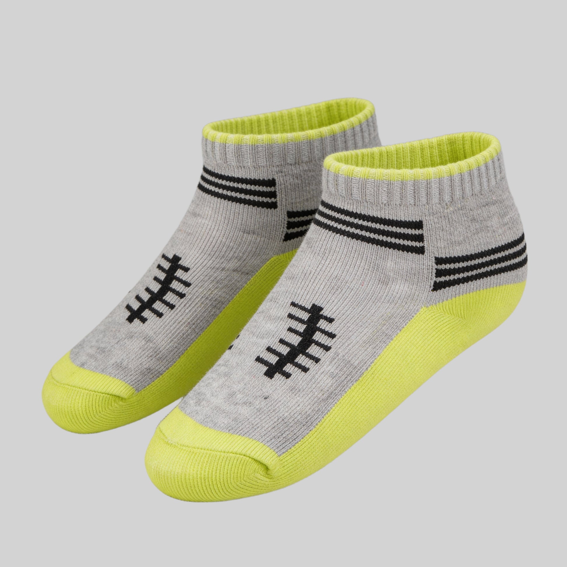 Boys Cotton Ankle Length Socks - Pack of 2
