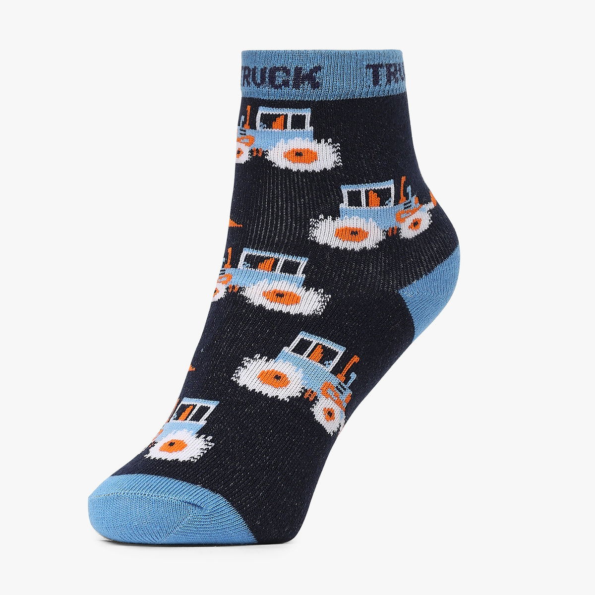 Boys Ankle Length Printed Socks