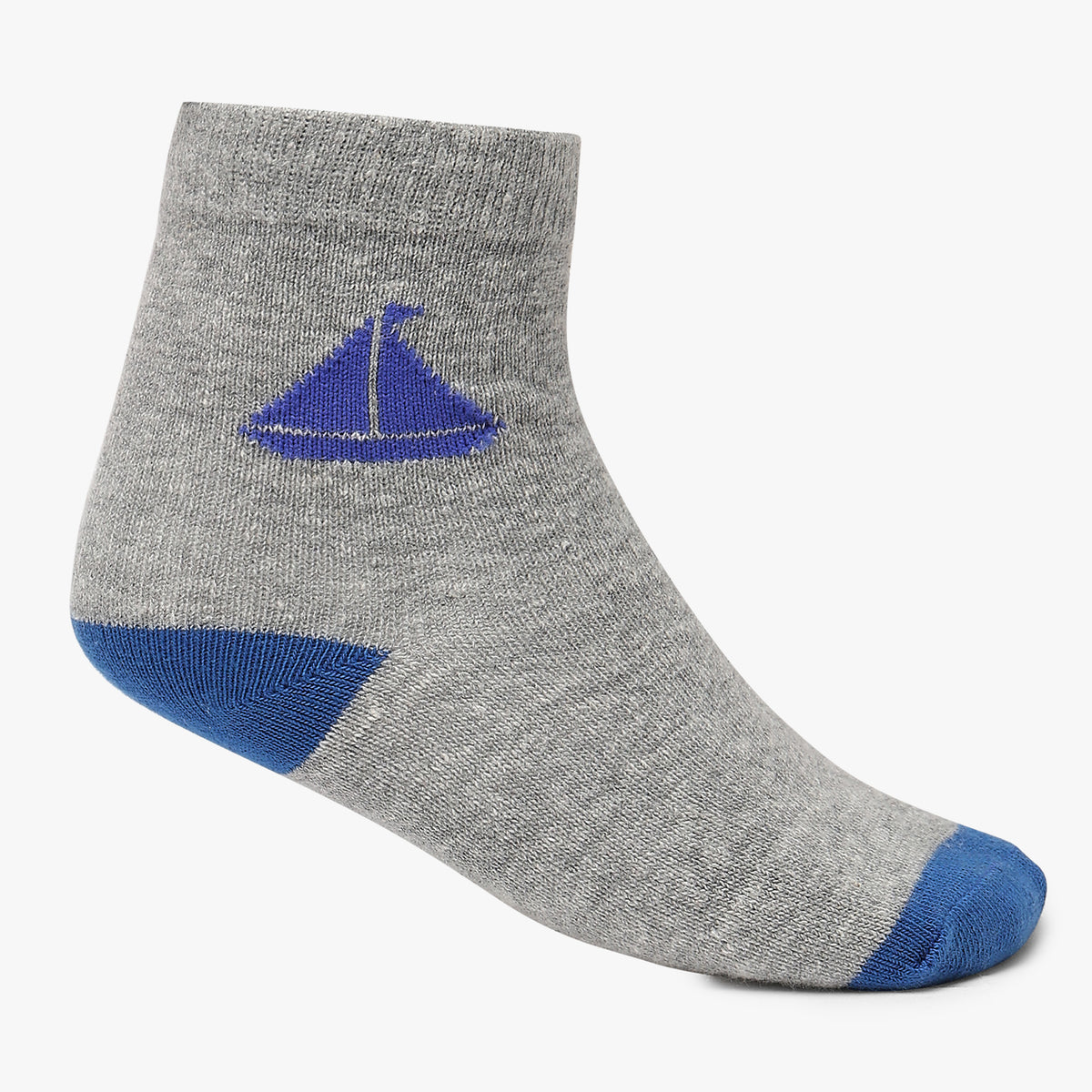 Boys Ankle Length Printed Socks