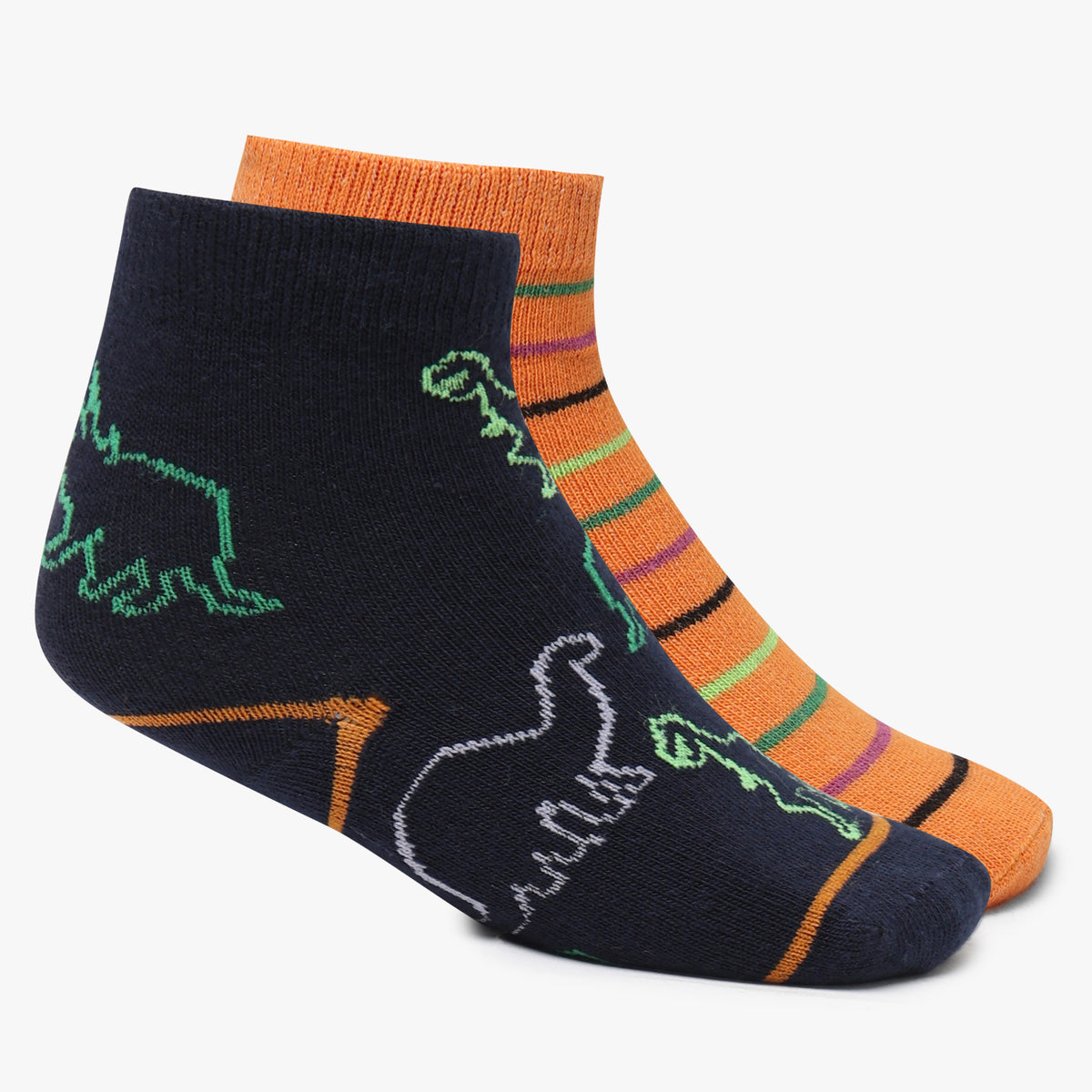 Boys Ankle Length Printed Socks