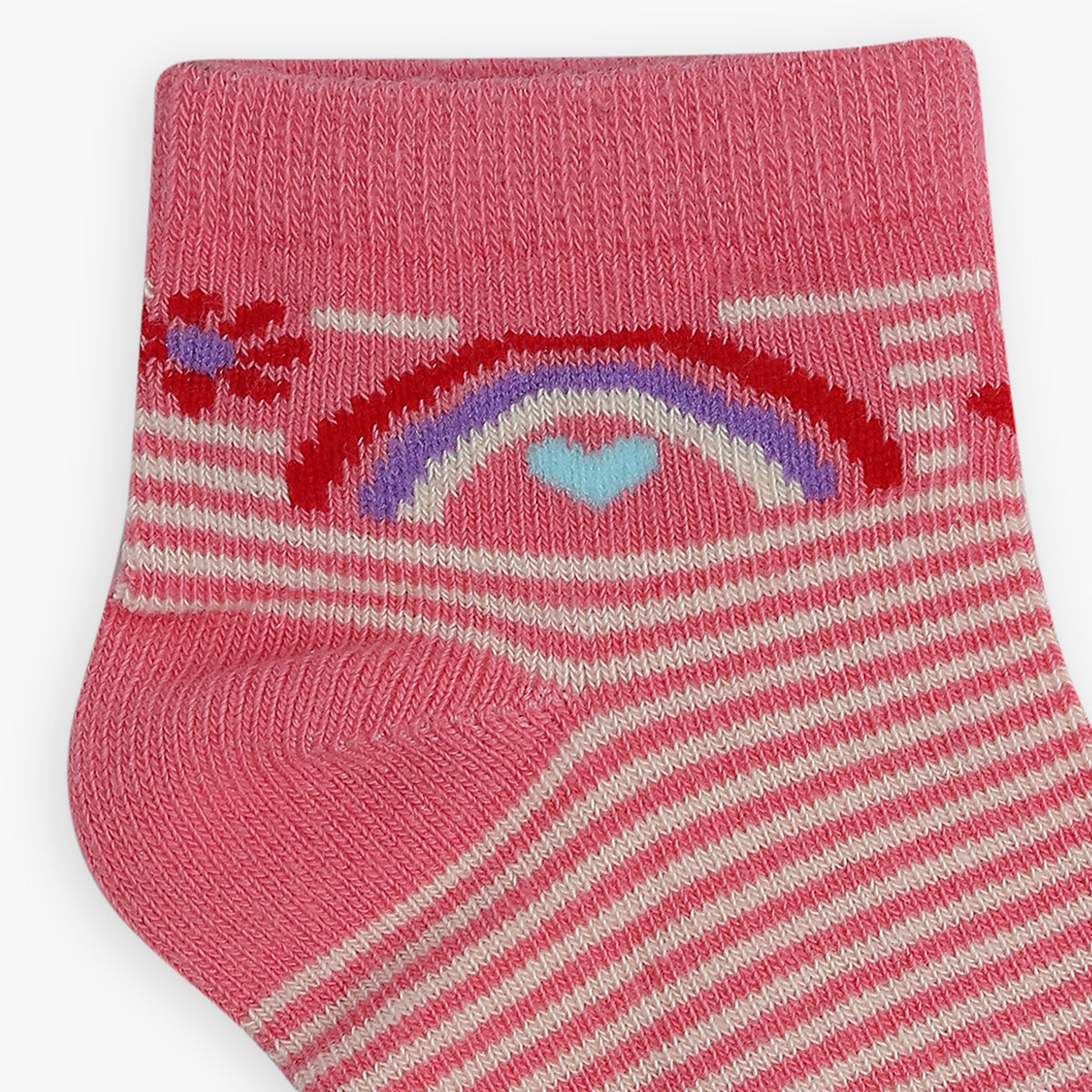 Girls Ankle Length Printed Socks