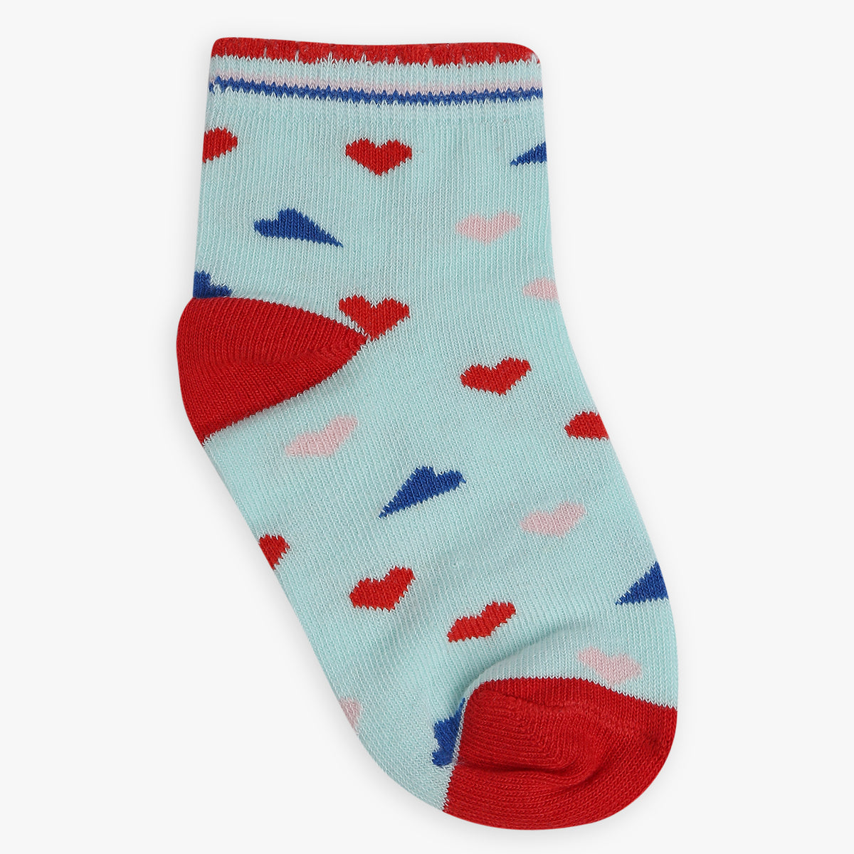 Girls Ankle Length Printed Socks