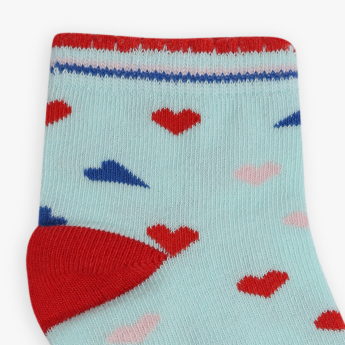 Girls Ankle Length Printed Socks