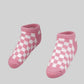 Girls Cotton Ankle Length Socks - Pack of 2