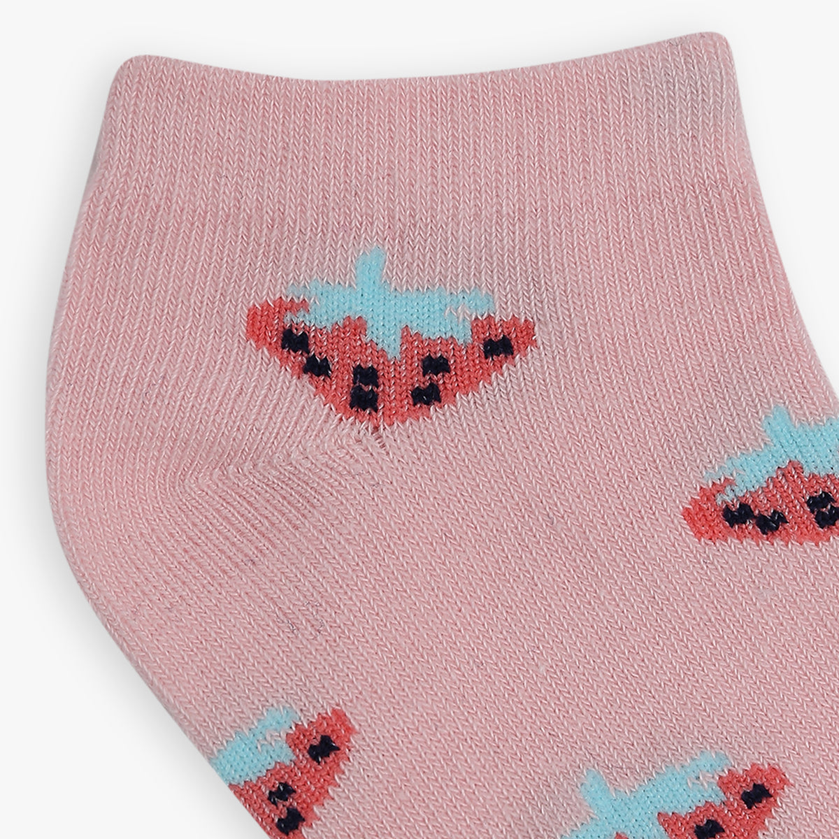 Girls Ankle Length Printed Socks