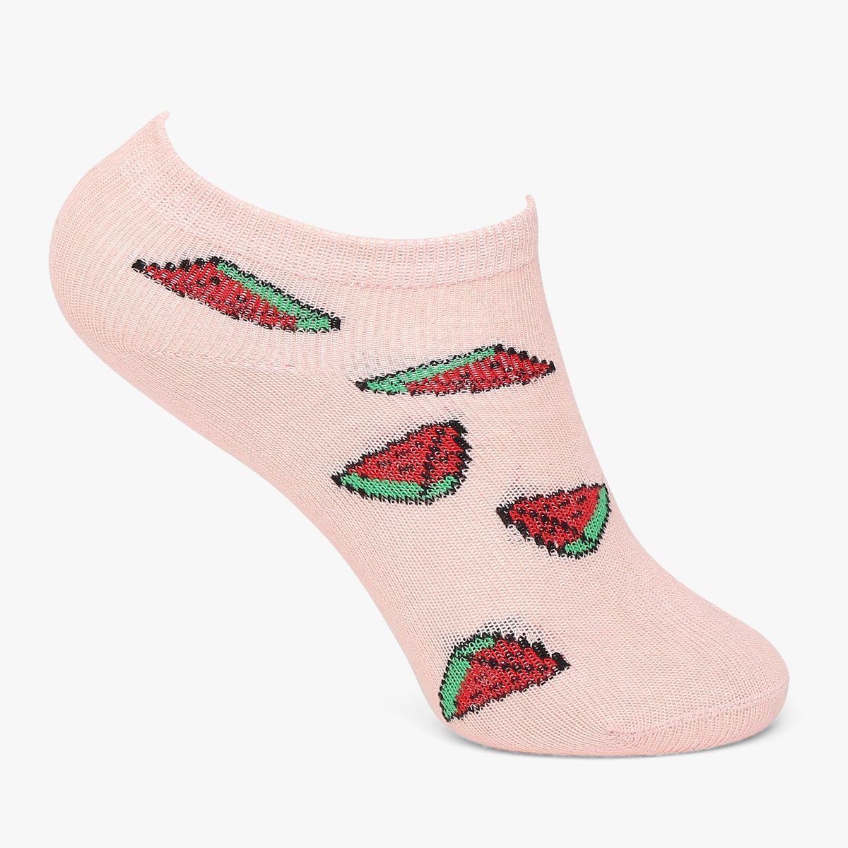 Girls Ankle Length Printed Socks