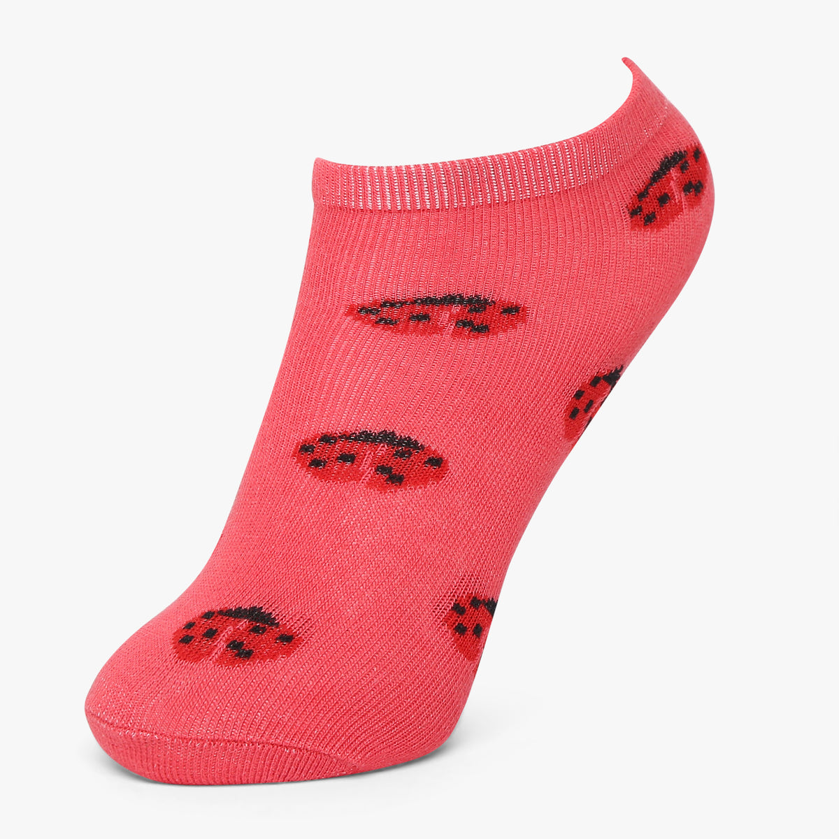 Girls Ankle Length Printed Socks