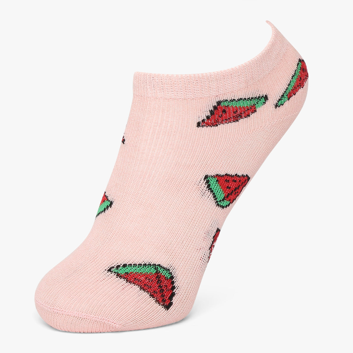 Girls Ankle Length Printed Socks