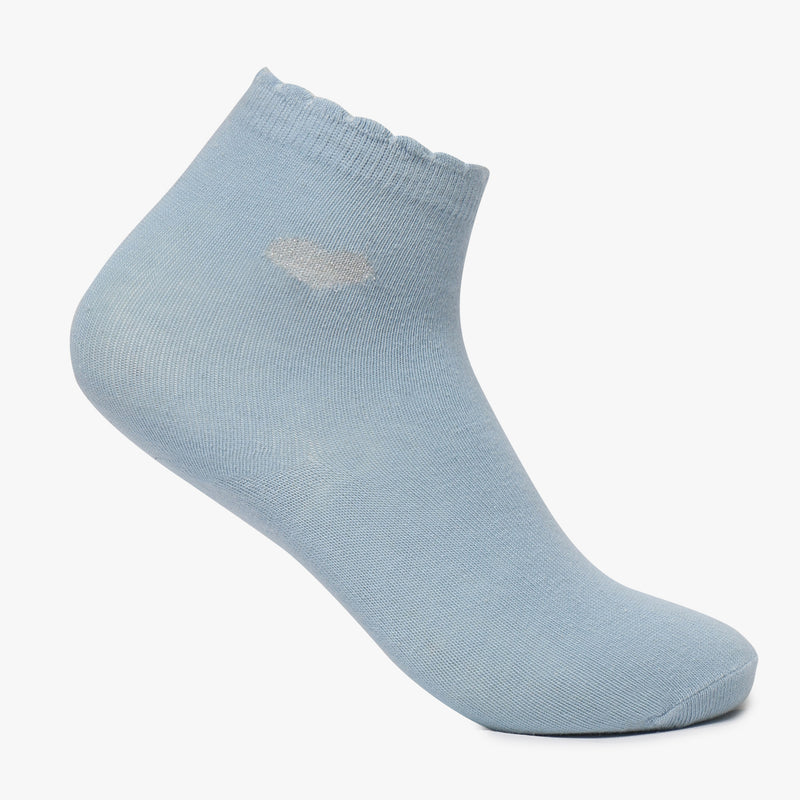 Girls Ankle Length Printed Socks