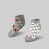 Girls Cotton Ankle Length Socks - Pack of 2
