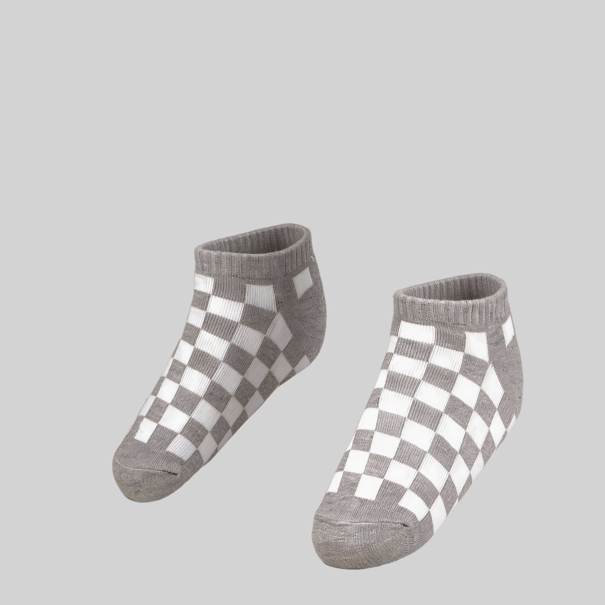 Girls Cotton Ankle Length Socks - Pack of 2