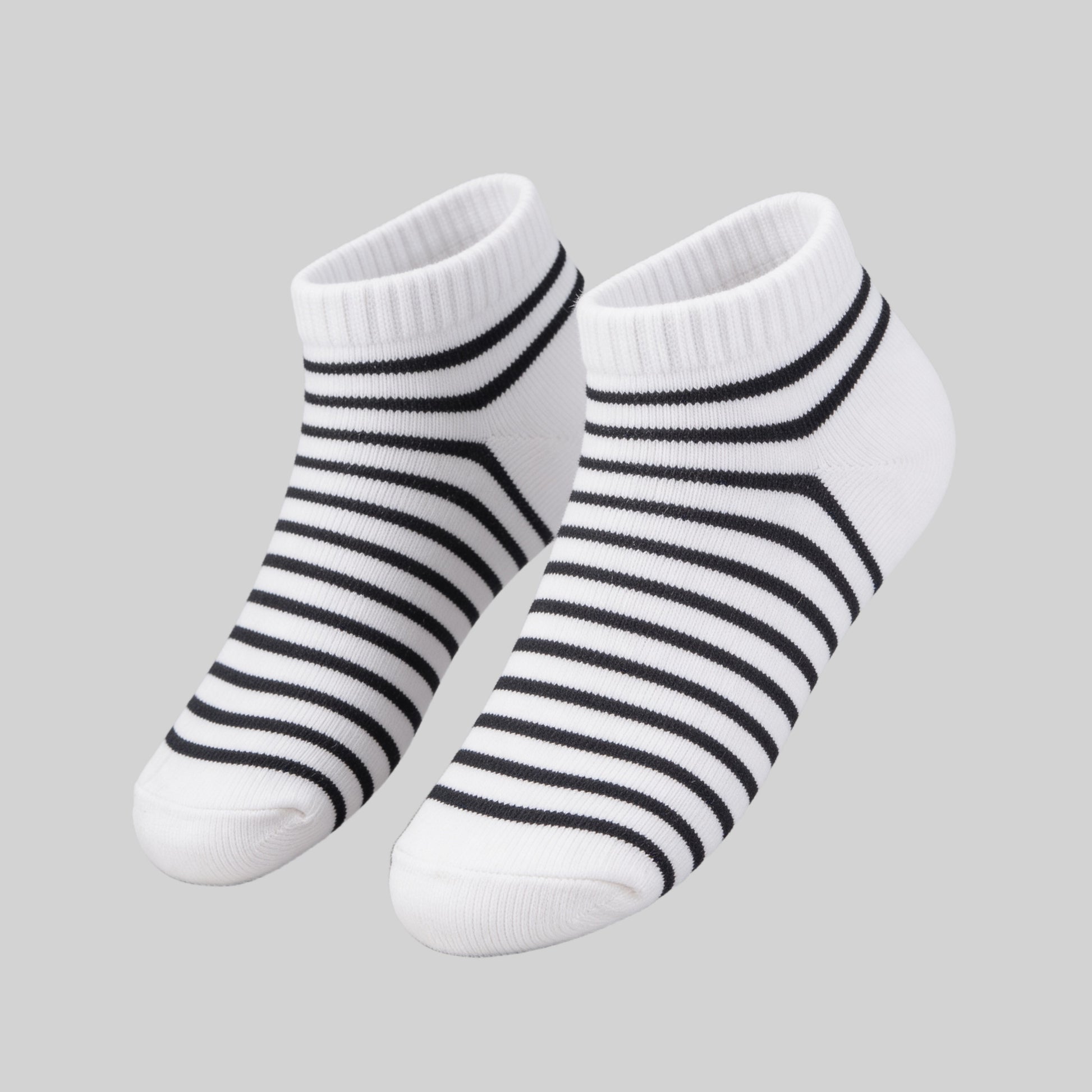 Girls Cotton Ankle Length Socks - Pack of 2