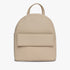 Womens Cream Solid Backpack