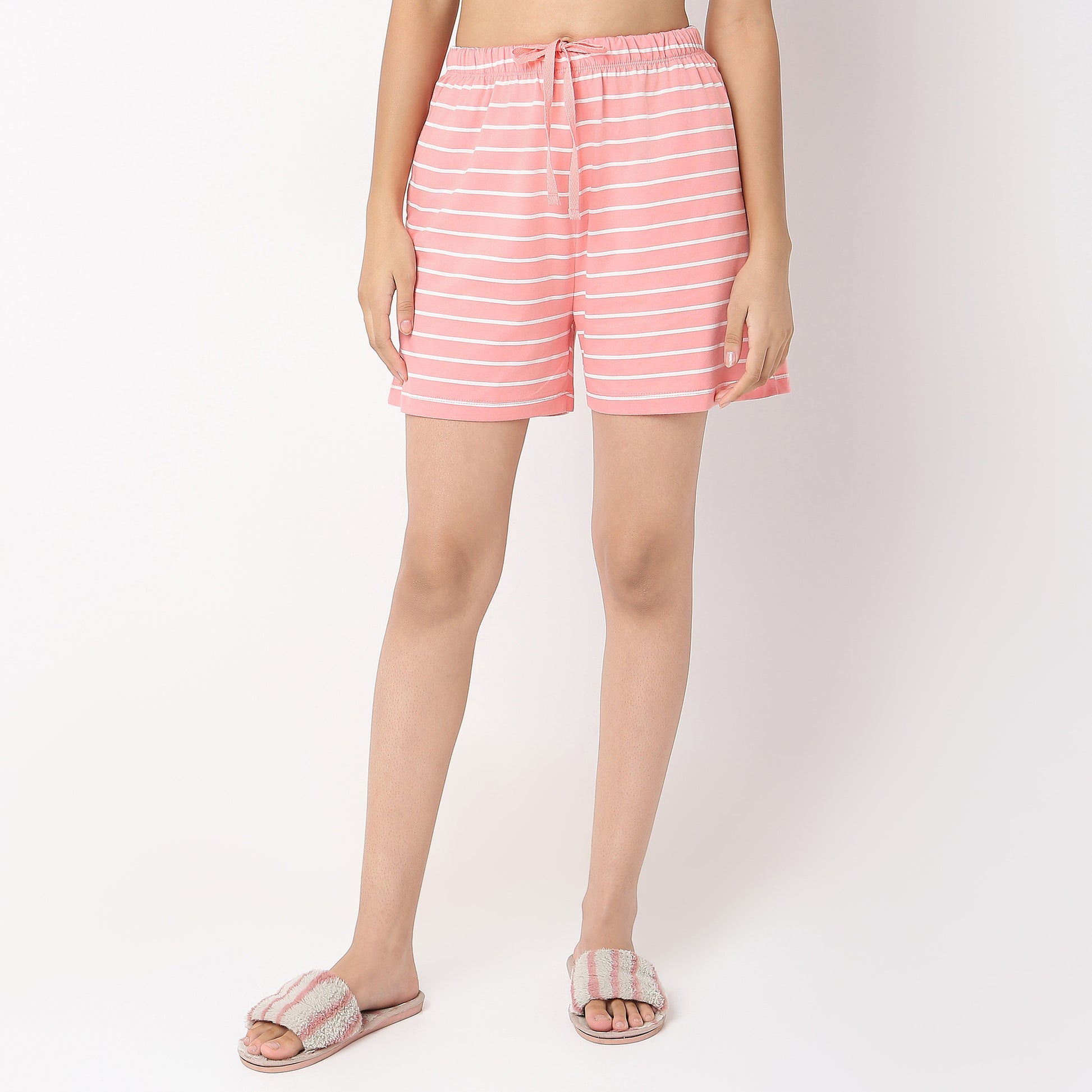 Striped Lounge Shorts