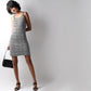 Slim Fit Houndstooth Dress