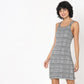 Slim Fit Houndstooth Dress
