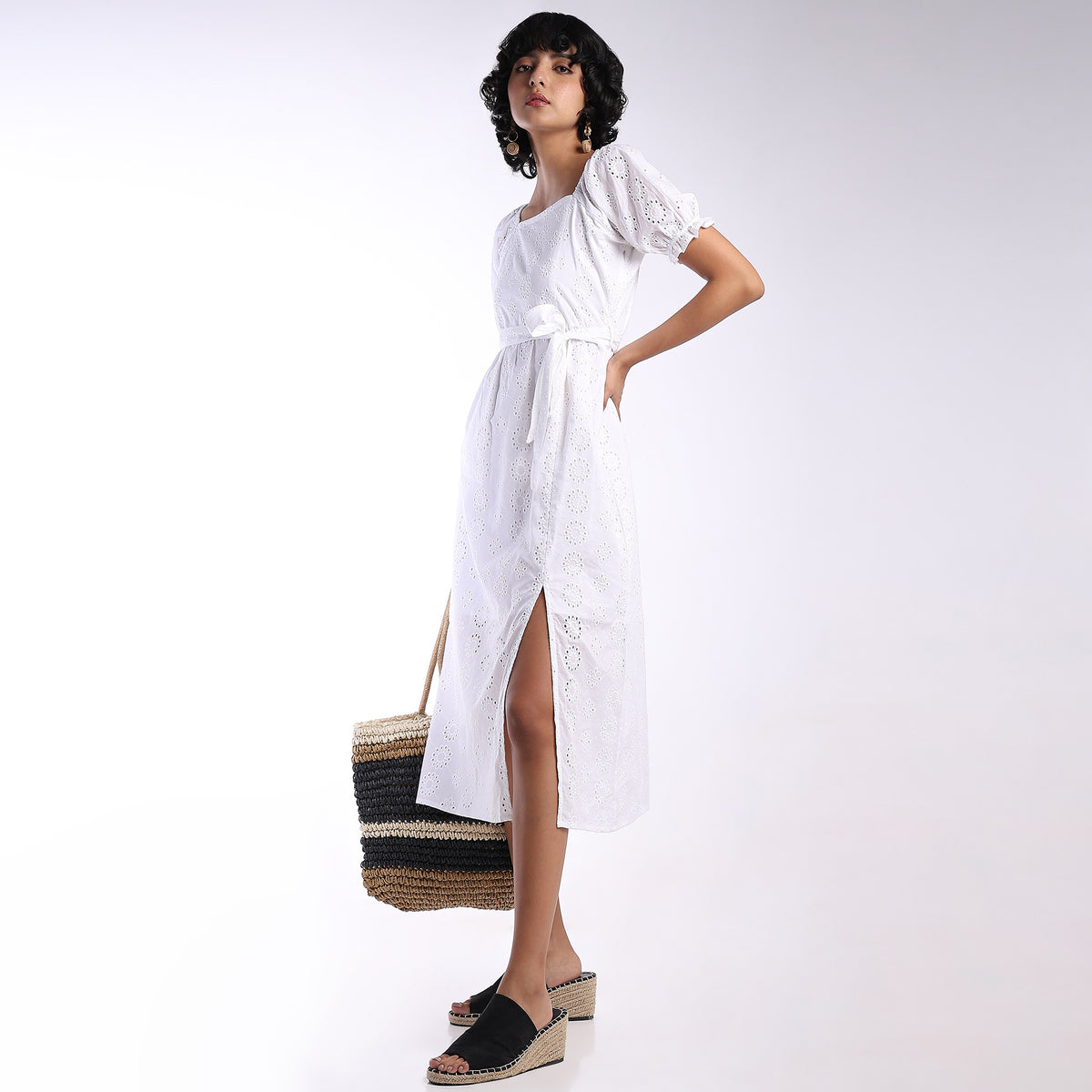 Flare Fit Lace Dress