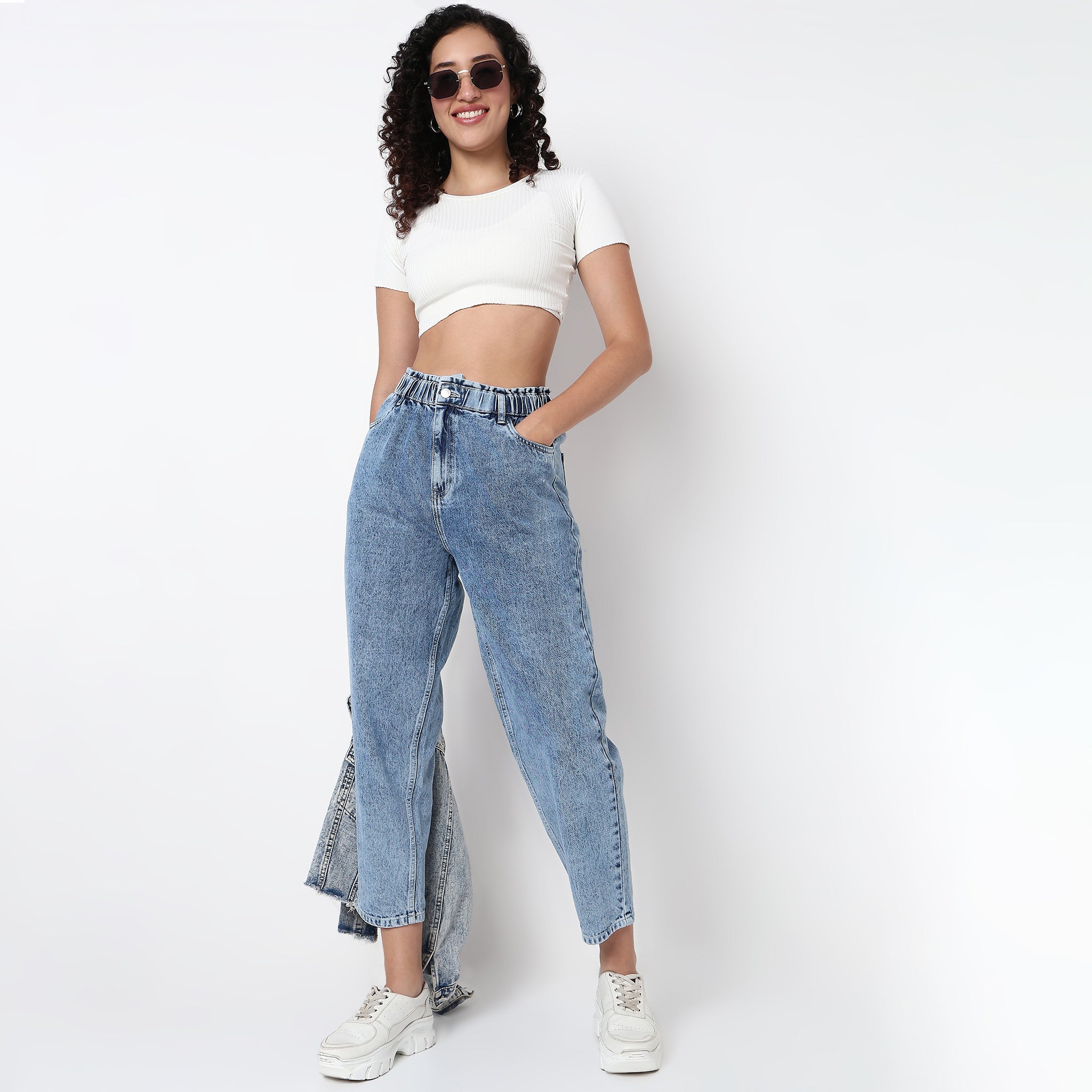 SU Jeans™ - Slouch Fit High Rise Jeans **Most Popular**