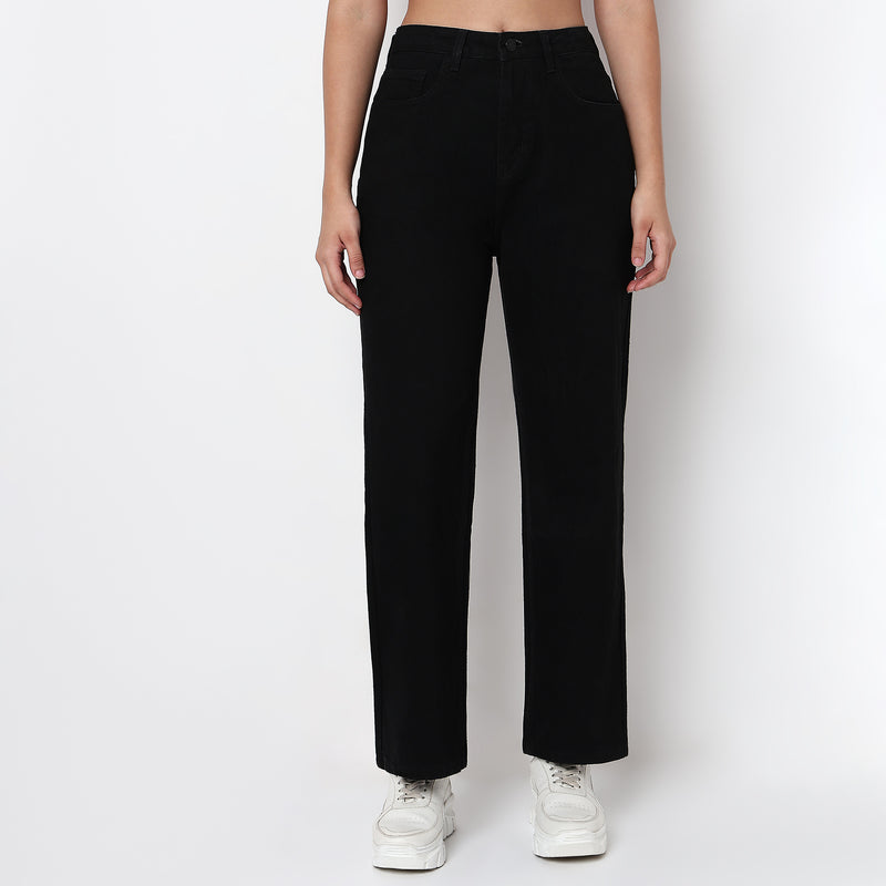 Cleaner Wash Non Stretch Straight Fit Jeans