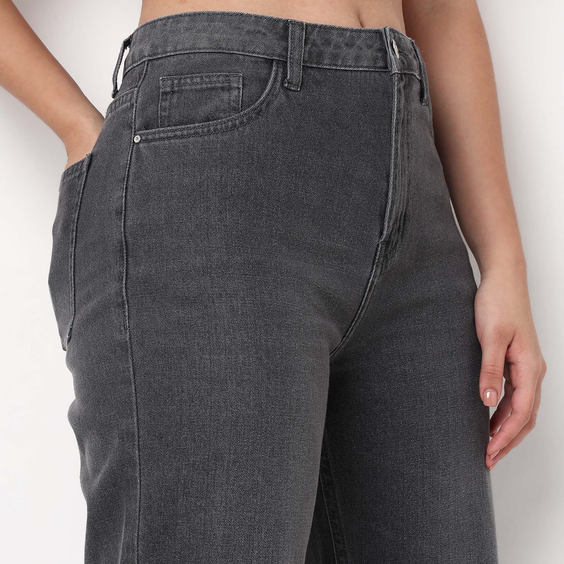 Cleaner Wash Non Stretch Straight Fit Jeans