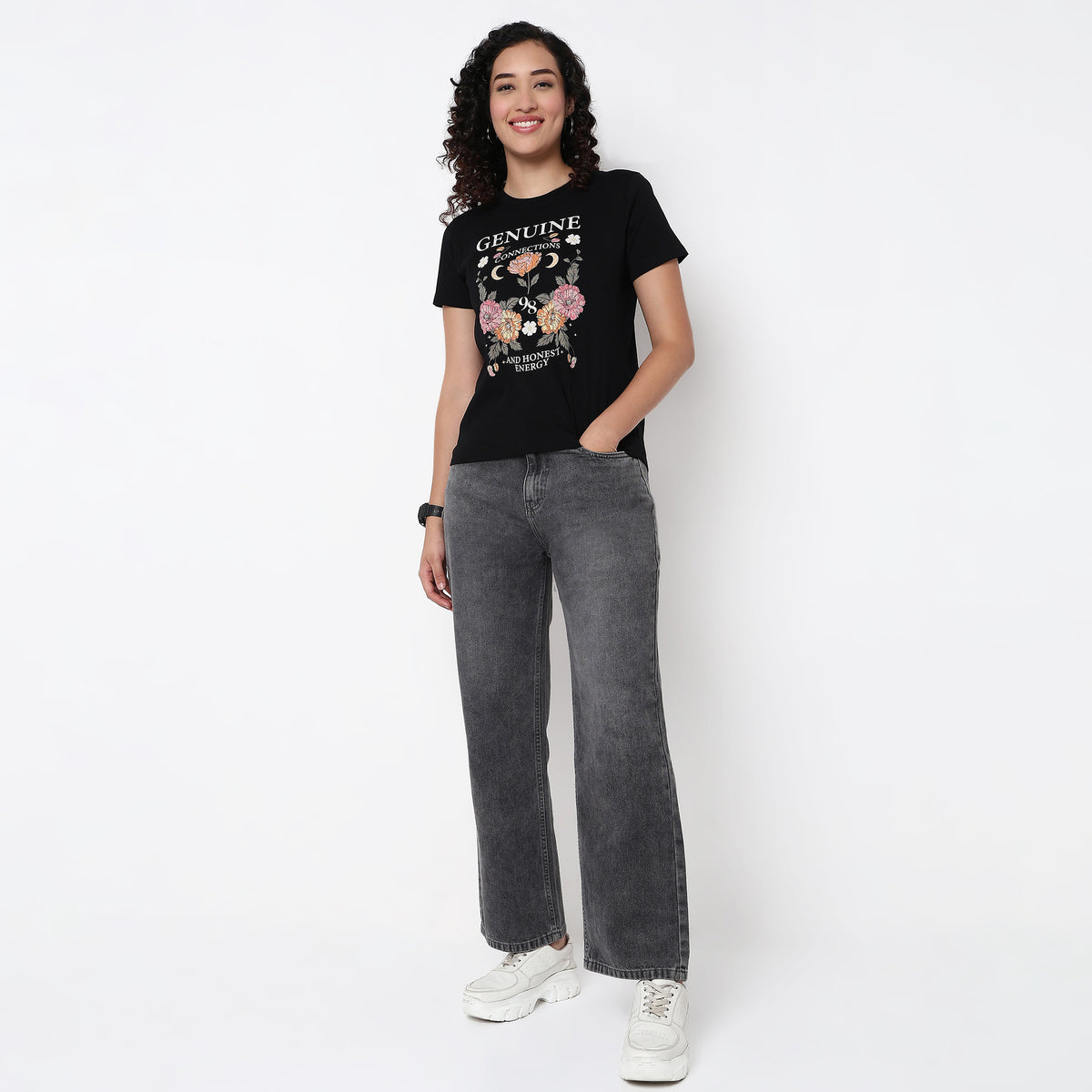 Cleaner Wash Non Stretch Straight Fit Jeans