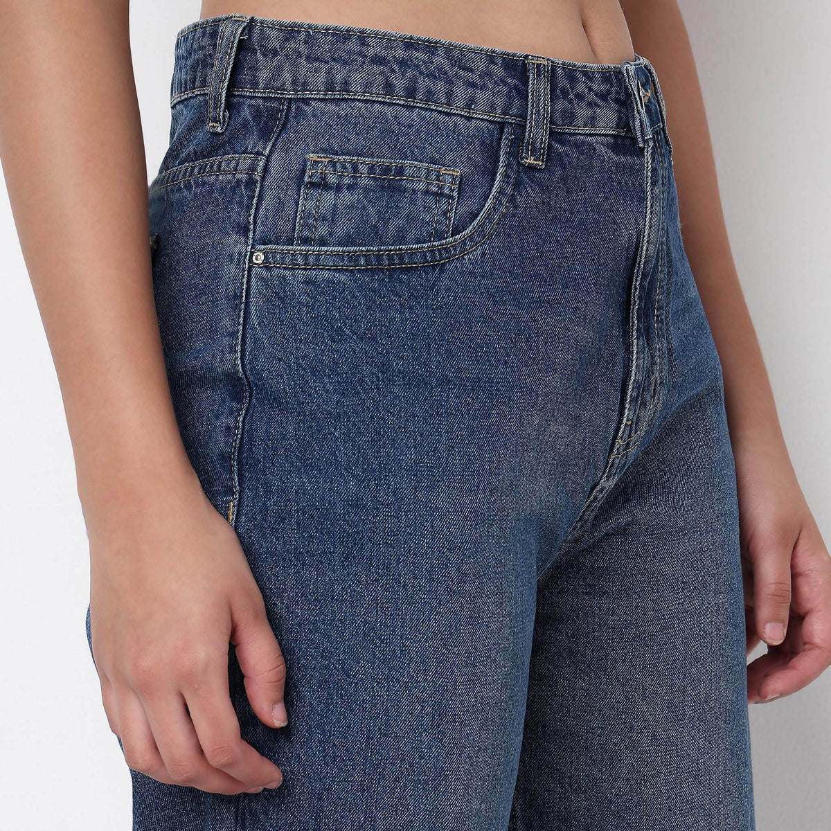 Cleaner Wash Non Stretch Straight Fit Jeans