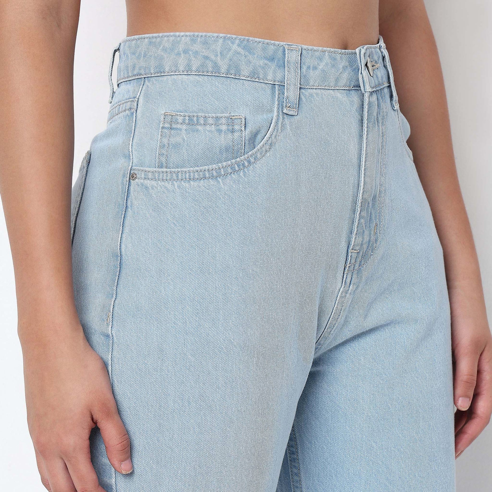 Cleaner Wash Non Stretch Straight Fit Jeans