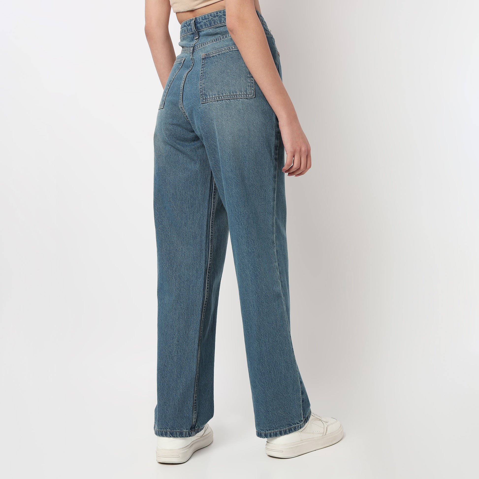 Cleaner Wash Non Stretch Straight Fit Jeans