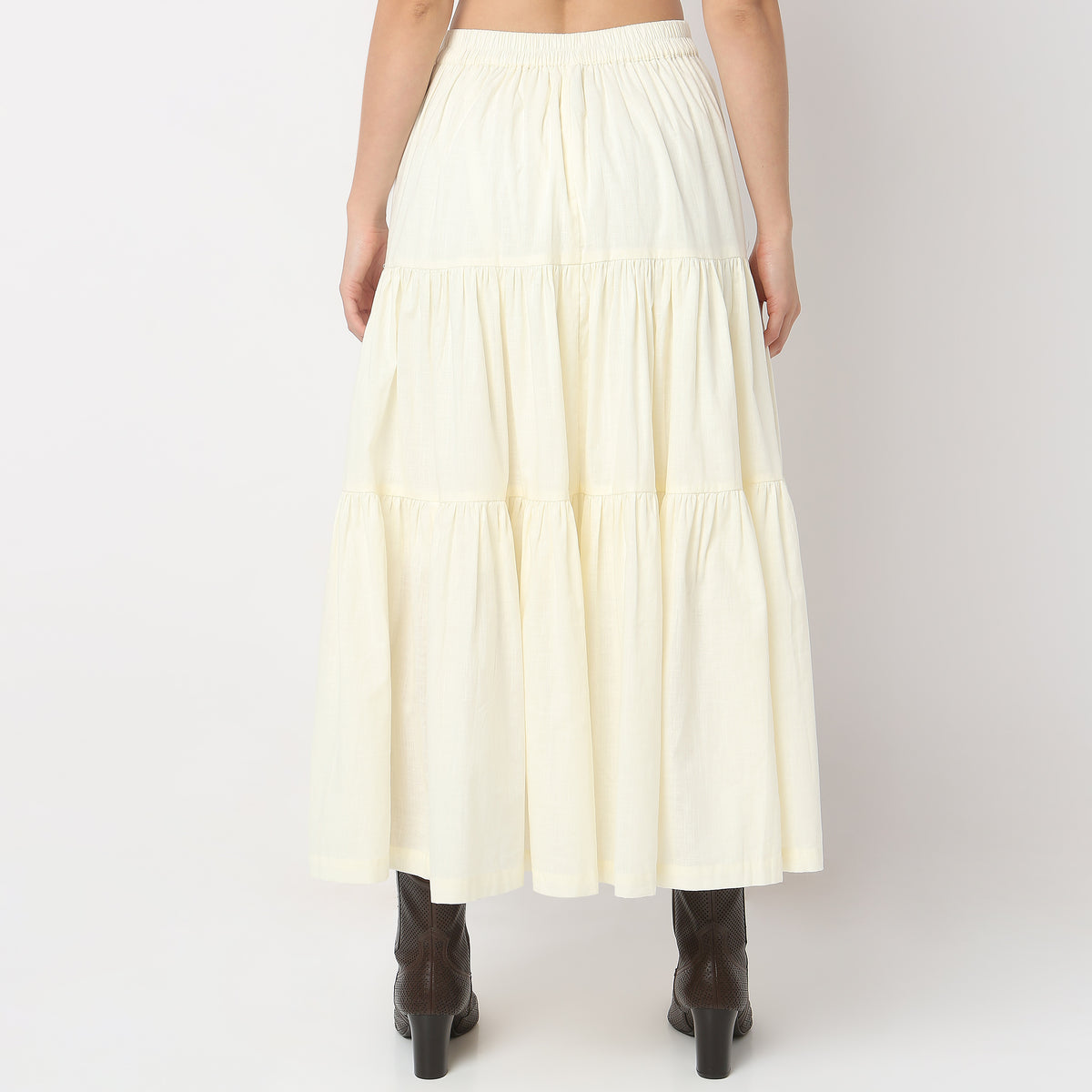 Flare Fit High Rise Skirts