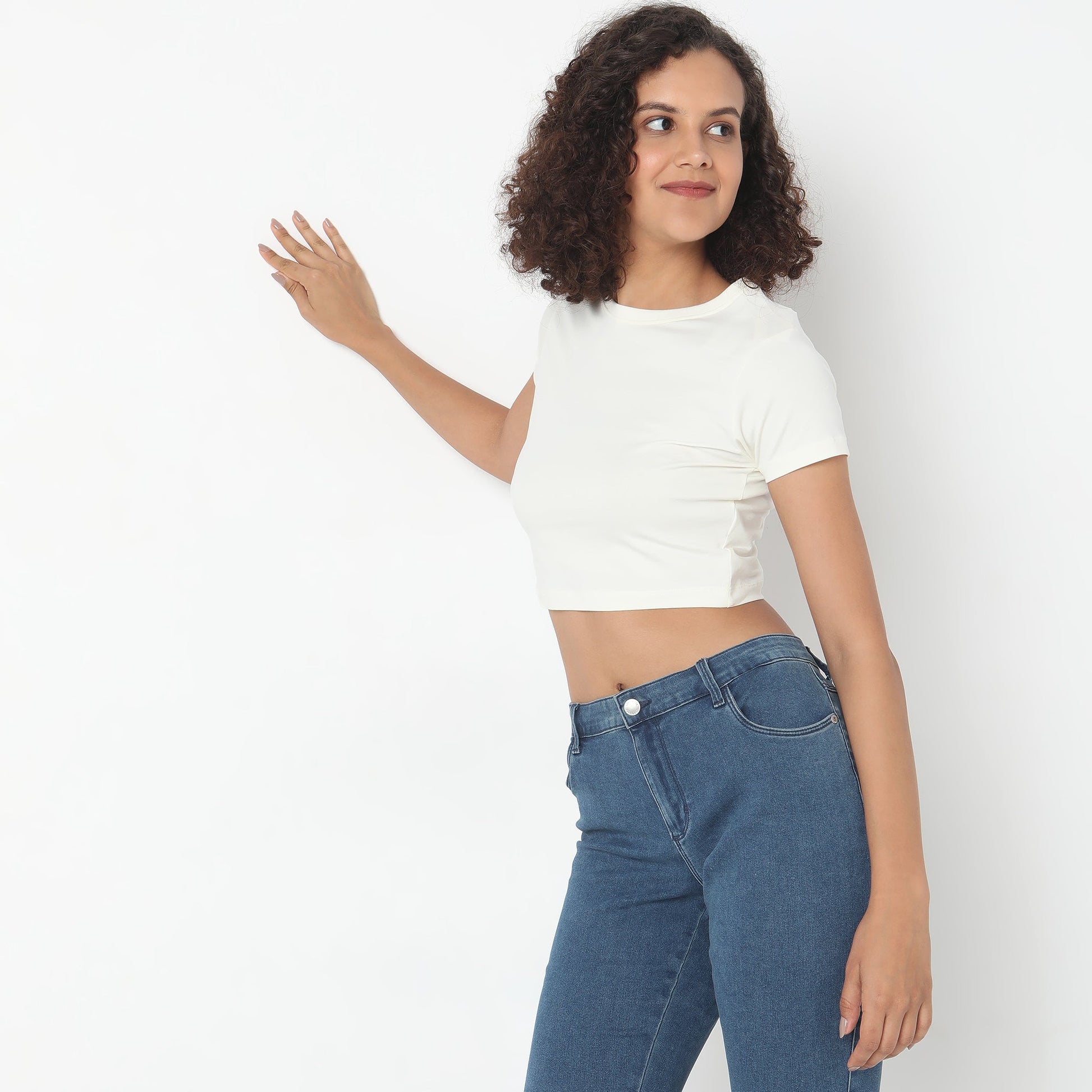 Fitted Solid T-Shirt