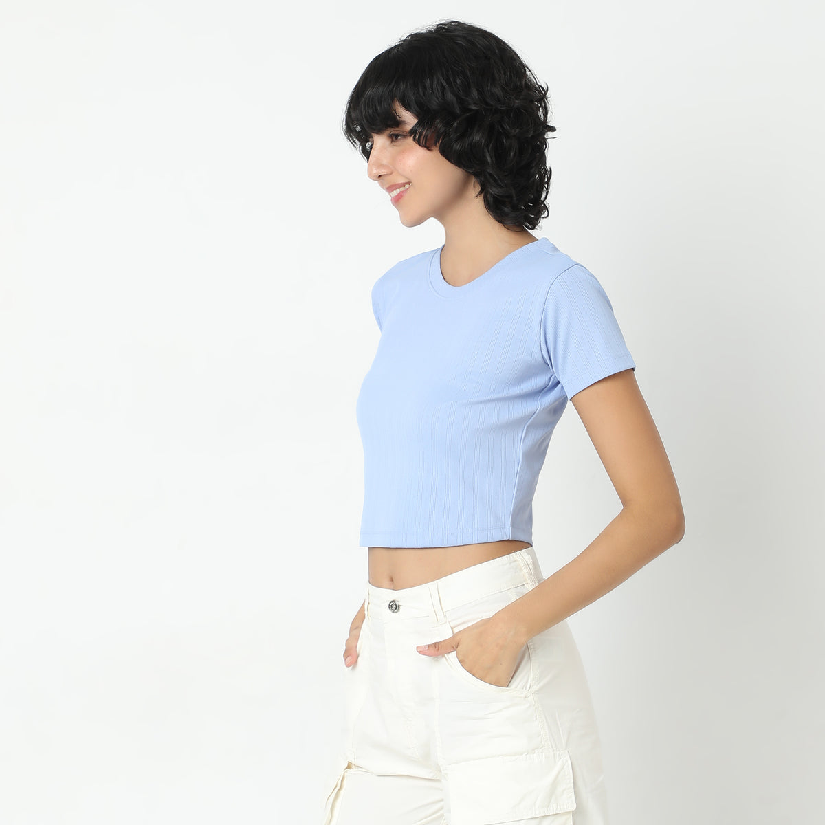 Slim Fit Solid T-Shirt