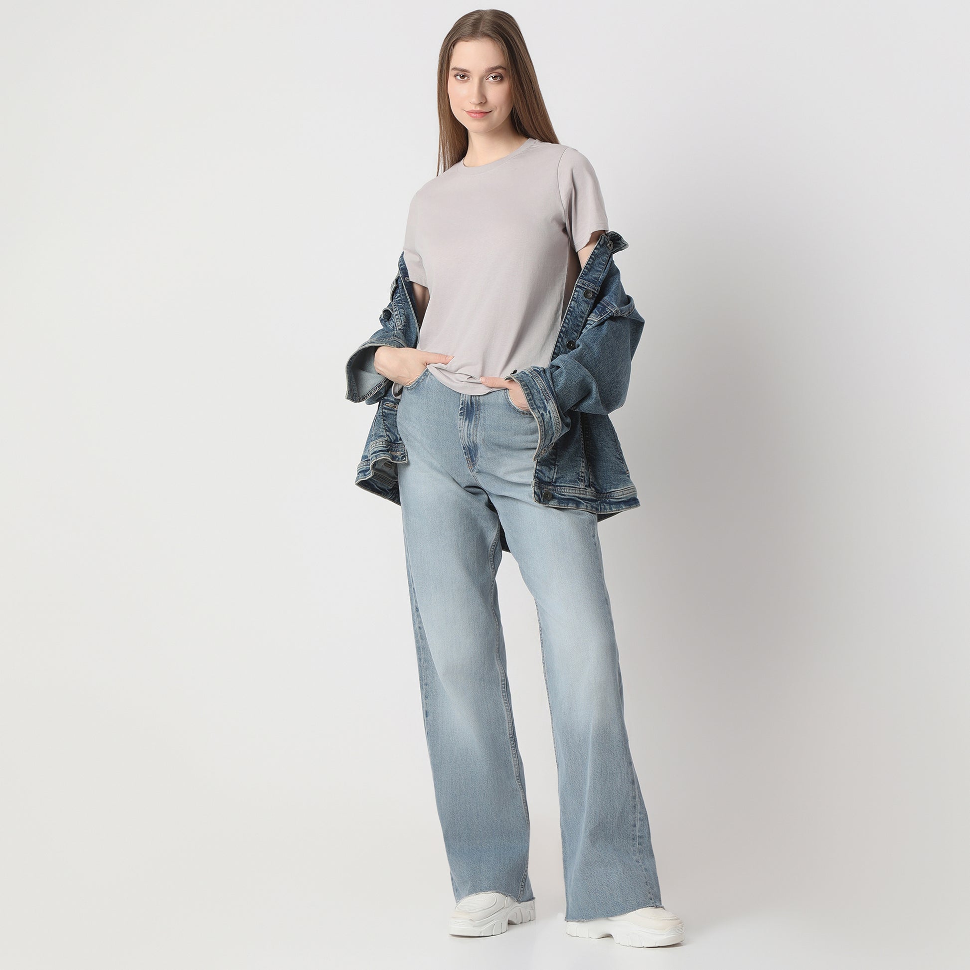 Regular Fit Solid T-Shirt