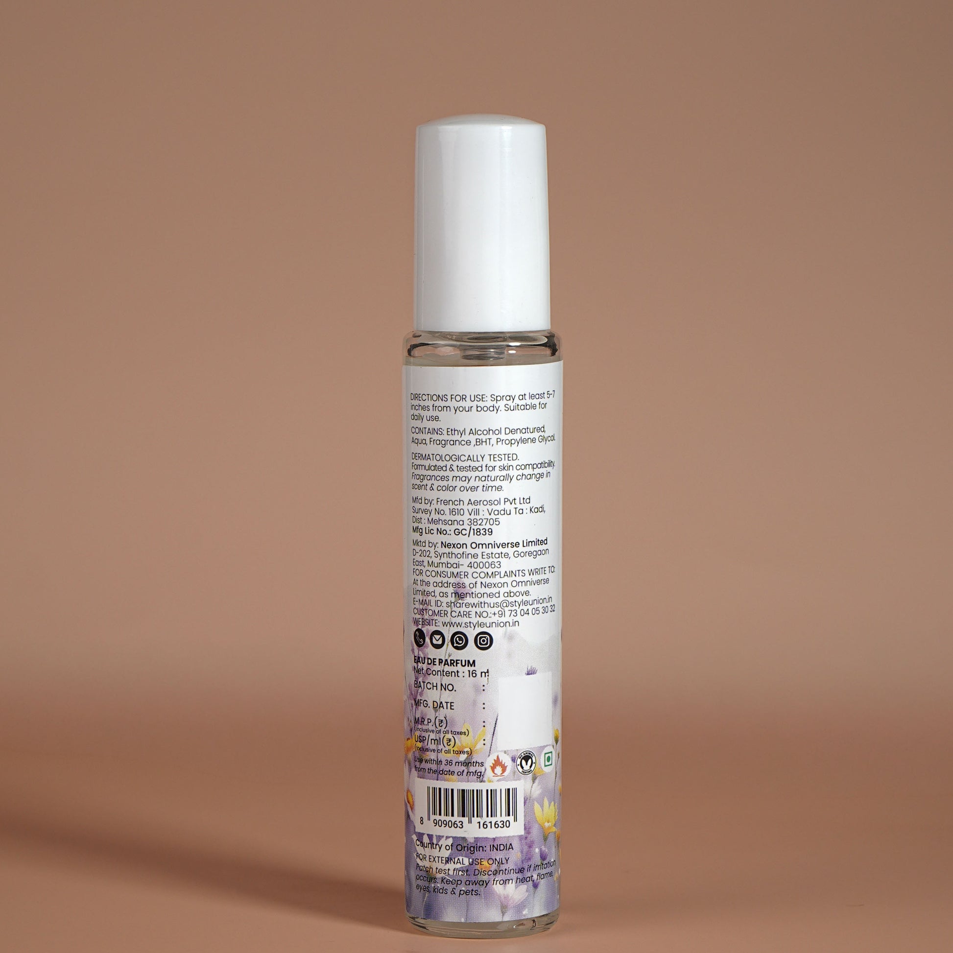 Style Union Long-Lasting Floral Fruity Womens Perfume - 16ml