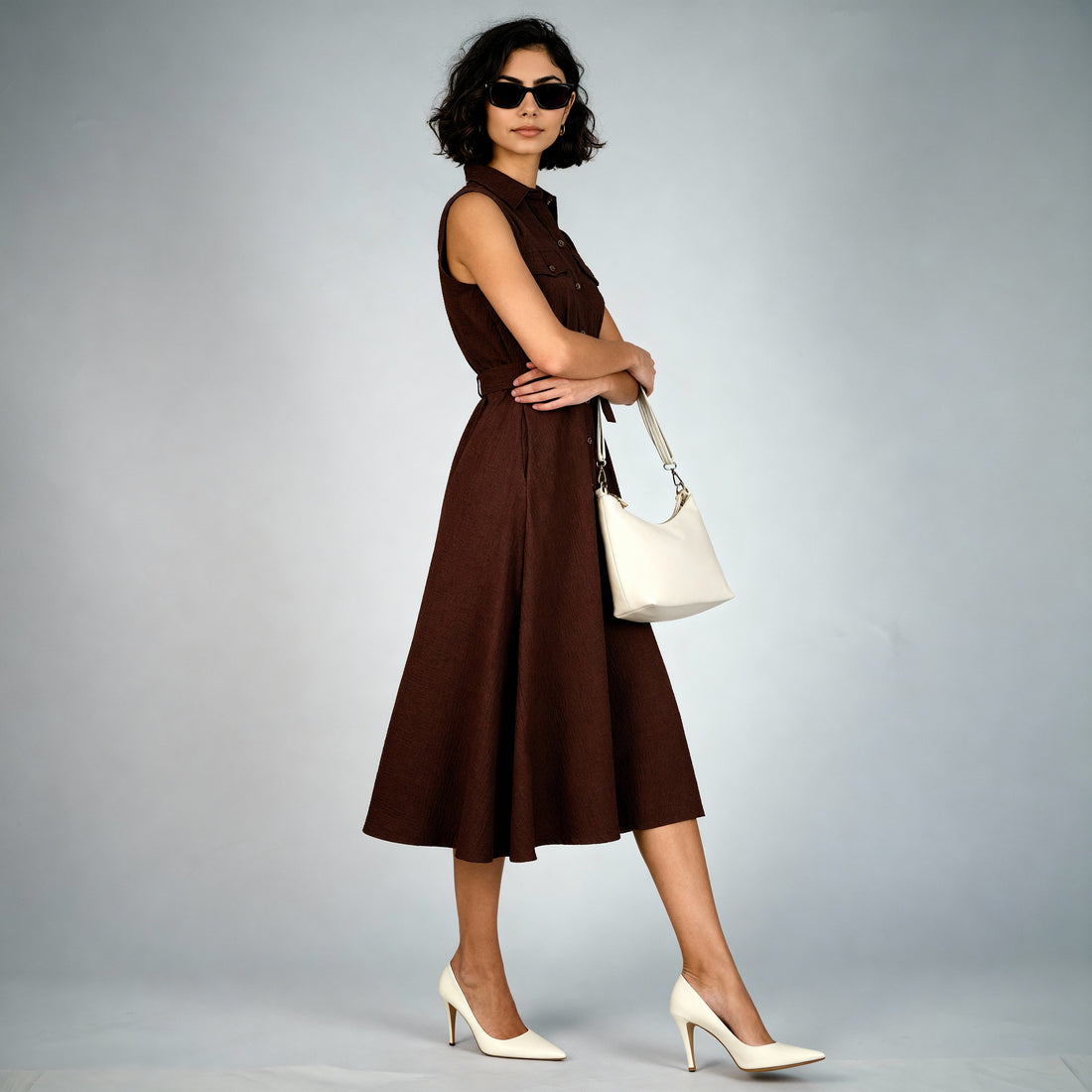 Women Solid Sling Bag