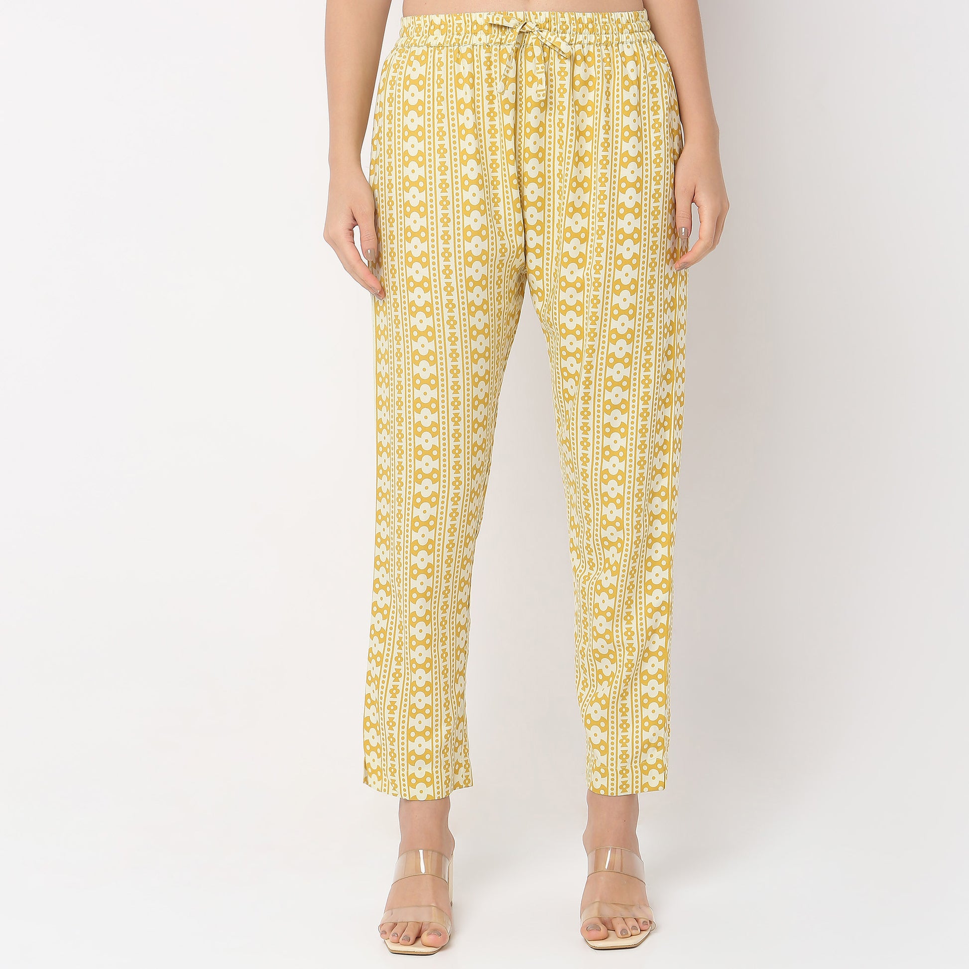 Regular Fit Printed Kurta with Pant Set