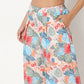 Flare Fit Printed Top with Palazzo & with Cape Set