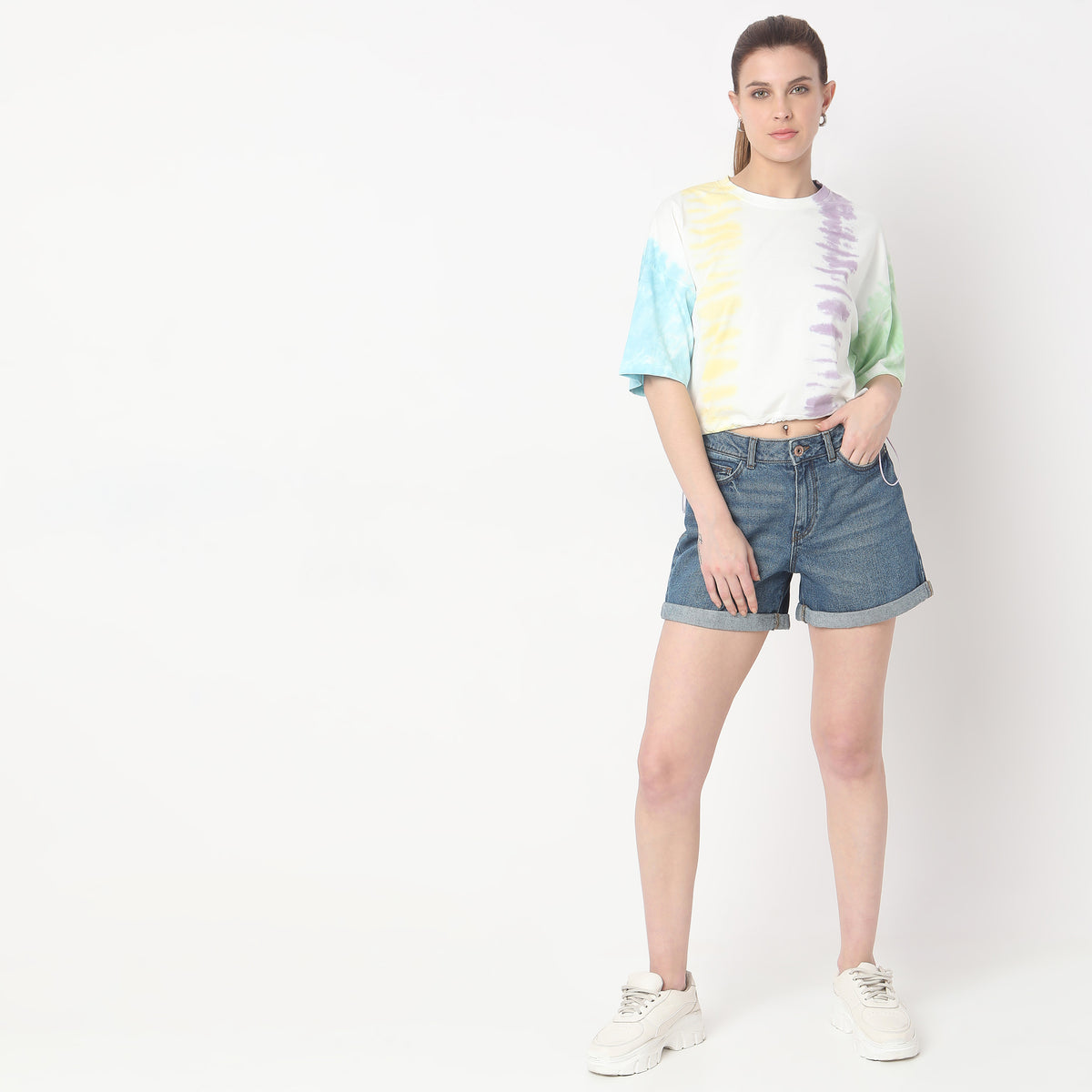 Boxy Fit Tie - Dye T-Shirt