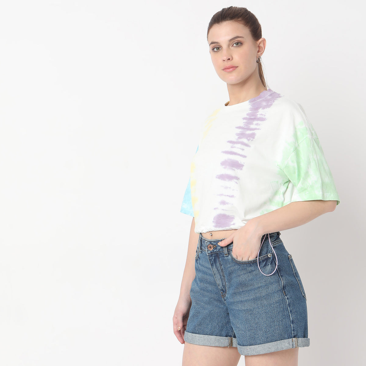 Boxy Fit Tie - Dye T-Shirt