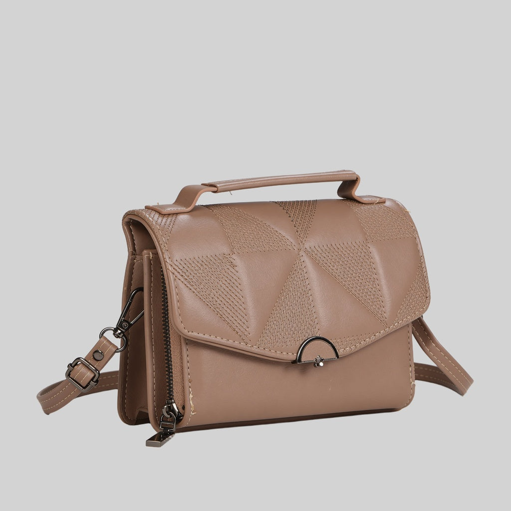 Women Solid Sling Bag