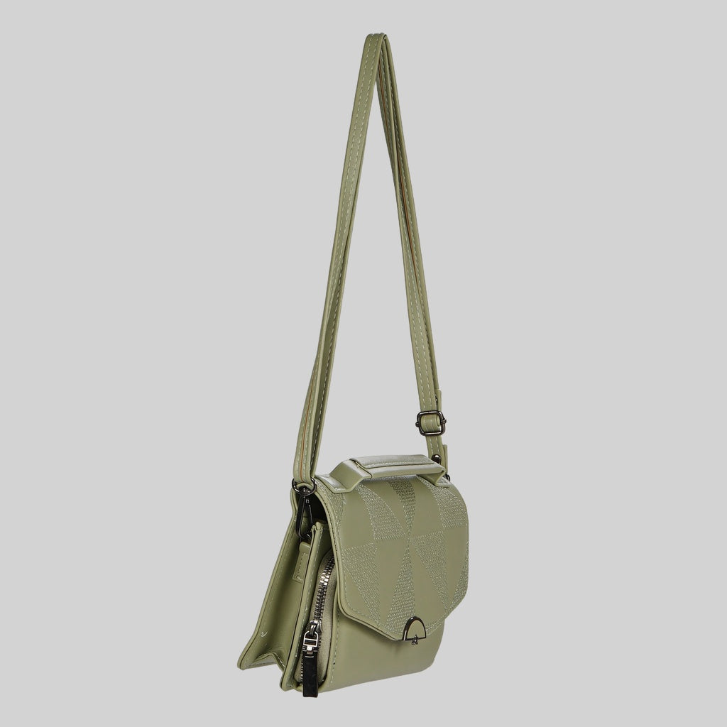 Women Solid Sling Bag