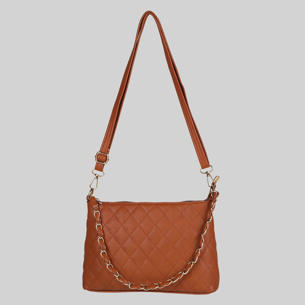Women Solid Sling Bag