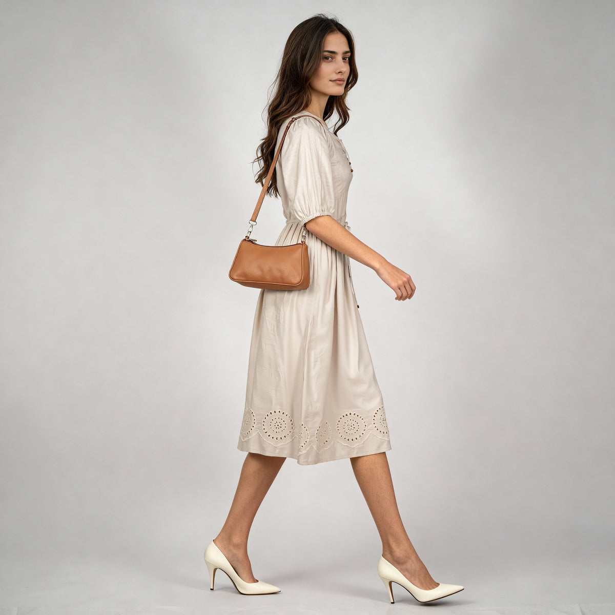 Women Solid Sling Bag