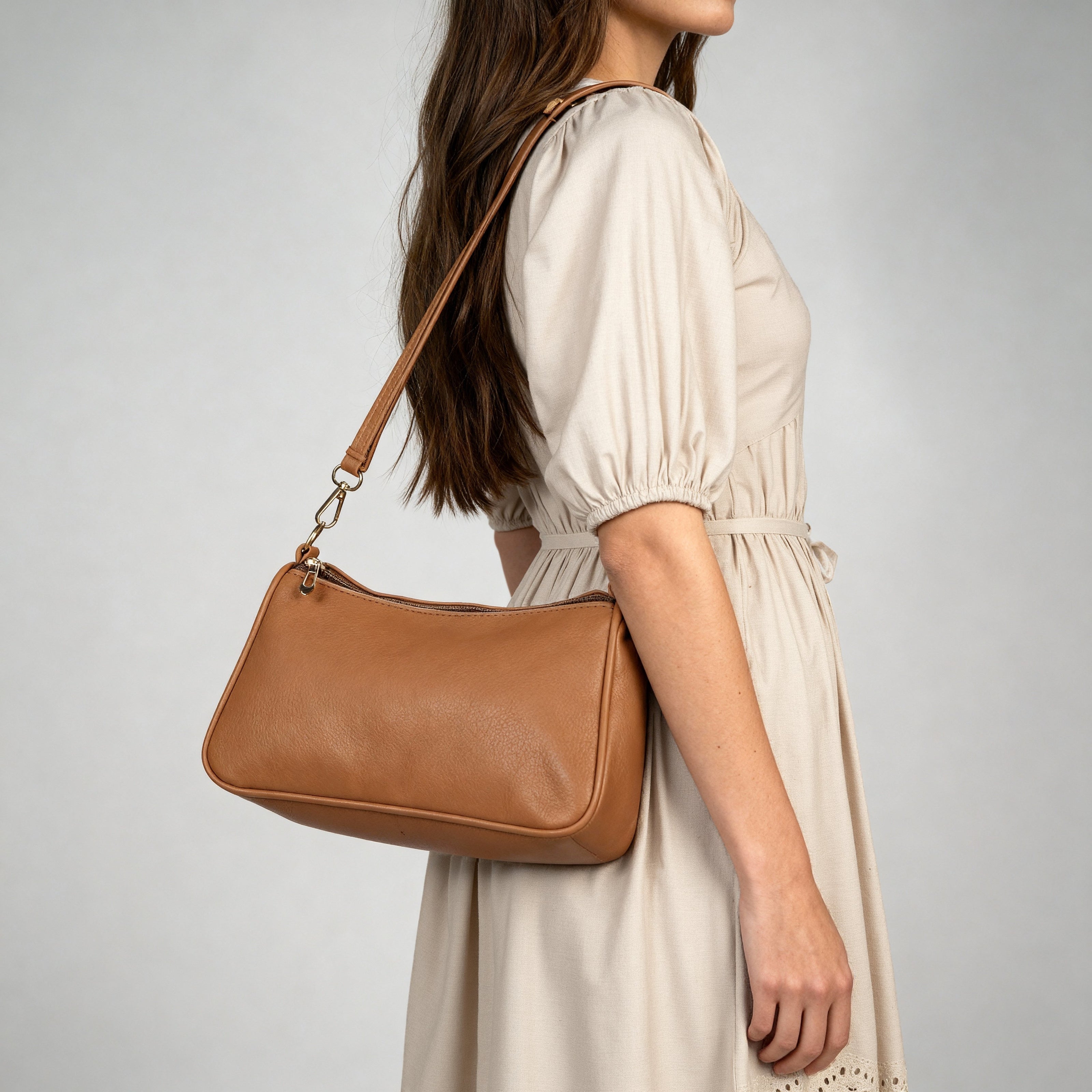 Women Solid Sling Bag