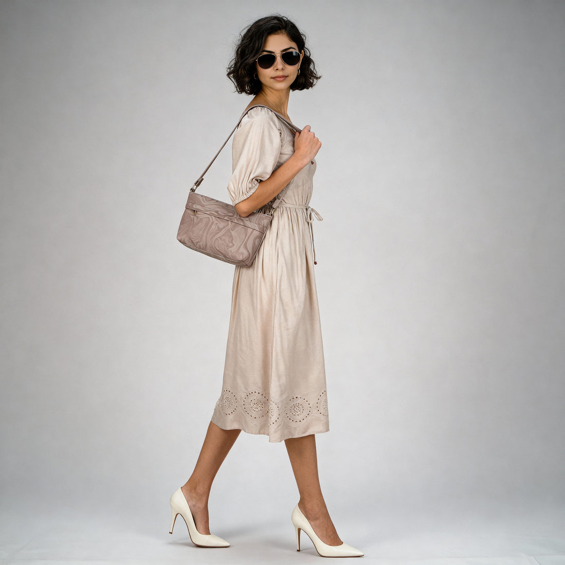 Women Solid Sling Bag
