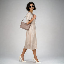 Women Solid Sling Bag