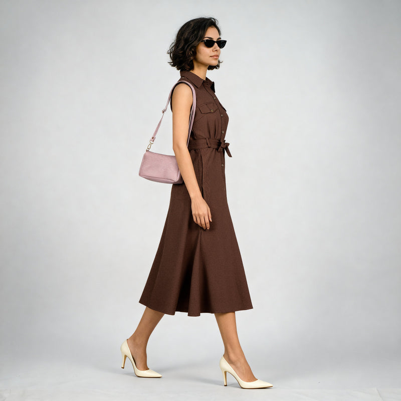 Women Solid Sling Bag