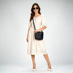 Women Solid Sling Bag