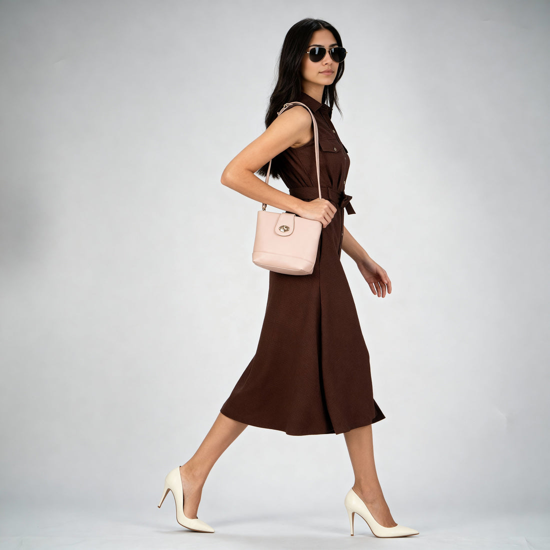 Women Solid Sling Bag